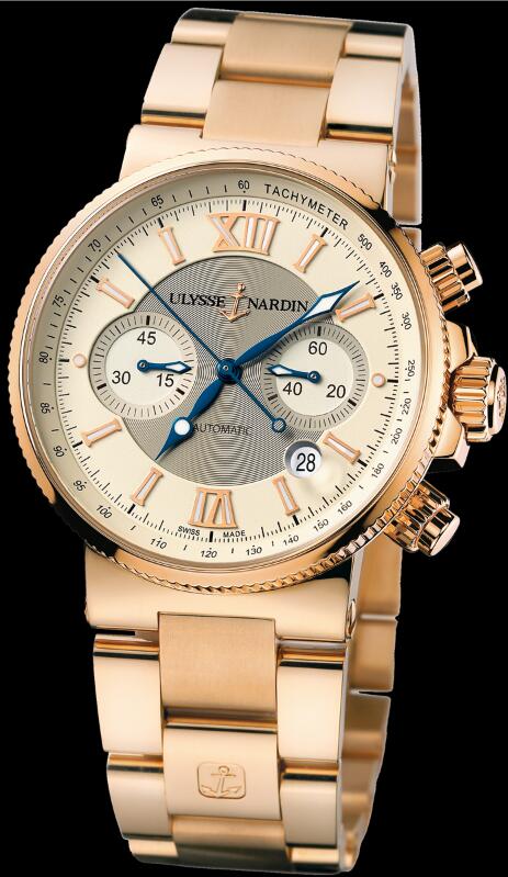 Ulysse Nardin Maxi Marine Chronograph Replica Watch 356-66-8/354